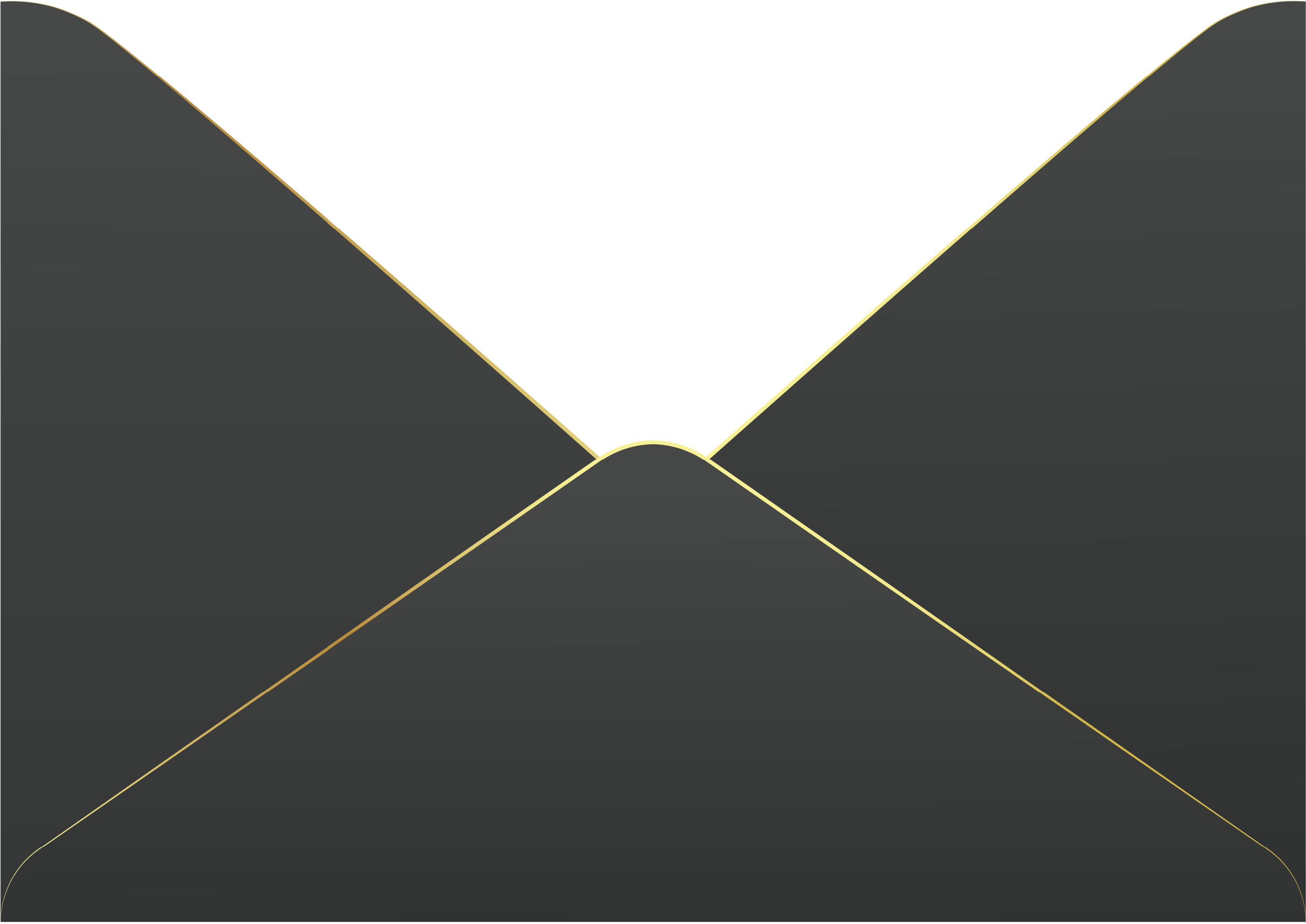 Wedding invitation envelope back